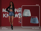 Sims 4 — Naomi short skort with double waistband by MissValentine142 — 24 Shades