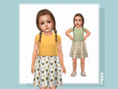 Sims 4 — Gisele Dress by lillka — 6 swatches