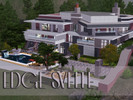 Sims 3 — Edge Svelte by Alan-is — Built atop the Bridgeport hills, this is a massive, modern home with a bold design. A