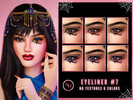 Sims 4 — SH - Eyeliner 7 Halloween 2026 by Sunset_Haven — - 6 colors - For Female