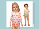 Sims 4 — Hazel Toddler Onesie by lillka — You will find it in the bottom category