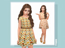 Sims 4 — Akiko Dress by lillka — 6 swatches