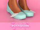 Sims 4 — Angelic Flats by roxxysimm — New mesh by me