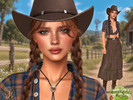 Sims 4 — Countryside Charm - Molly Hayes by Jolea — If you want the Sim to look the same as in the pictures you need to