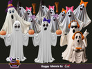 Sims 4 — Happy ghosts by evi — Happy Ghosts for indoors and outdoors Halloween decorations