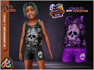 Sims 4 — Child Boy SET - Rebel Skull Outfit by RobertaPLobo — Boy Set - Rebel Skull Outfit_355