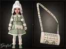 Sims 4 — Toddler - Nordic patterned winter hand muff with decorative shoulder strap by Garfiel — A cozy toddler hand muff