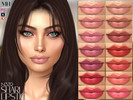 Sims 4 — Shari Lipstick by MagicHand — Soft Satin Lipstick in 20 colors - HQ Compatible.