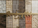 Sims 4 — RevolvingMel - The Brick Collection by RevolvingMel — This release is HUGE If you are looking to upgrade your