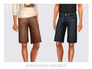 Sims 4 — Jonathan Shorts by Black_Lily — YA, A, Teen