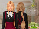 Sims 4 — Aurum - Jade Hair Style 4 by Aurum — HQ compatible textures
