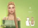 Sims 4 — Macarena Hairstyle V4 by Enriques4 — New Mesh