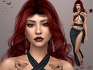 Sims 4 — Lia Yoko by grinchk7 — If you want the Sim to look the same as in the pictures you need to download all the CC