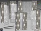 Sims 4 — ADV-Mabra THIRTYEIGHT s4CurtainsSet by MABRA2 — Sizes: 1x1 left, 1x1 straight, 1x1 right, 2x1, 3x1 and rod