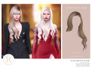 Sims 4 — RAMA - Elizabeth Hair by VentaStudio — 40 Colors (233 on Patreon)