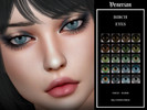 Sims 4 — Birch Eyes by Venerian - Non-Default and Face Paint by Venerian — Two versions available: Non-Default, and Face