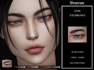 Sims 4 — Sam Eyebrows by Venerian by Venerian — 30 swatches Child to elder No gender or frame restrictions HQ compatible