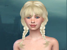 Sims 4 — Self Love Natural Hair Colors by Disenos_De_Sugarpumpkin — 6 swatches of natural hair colors