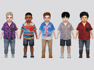 Sims 4 — Visual Party Shirt Toddler by McLayneSims — TSR EXCLUSIVE