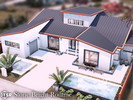 Sims 4 — Stone Bright Routine l noCC by simZmora — A pleasant three-bedroom build with polished interiors, calm outdoor
