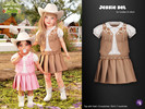 Sims 4 — Countryside Charm - Jessie Set for toddler and infant by WisteriaSims — for toddler and infant