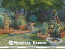 Sims 4 — Patreon release - Medieval garden - Part2 : Decor items by Syboubou — Medieval Garden brings a little rural