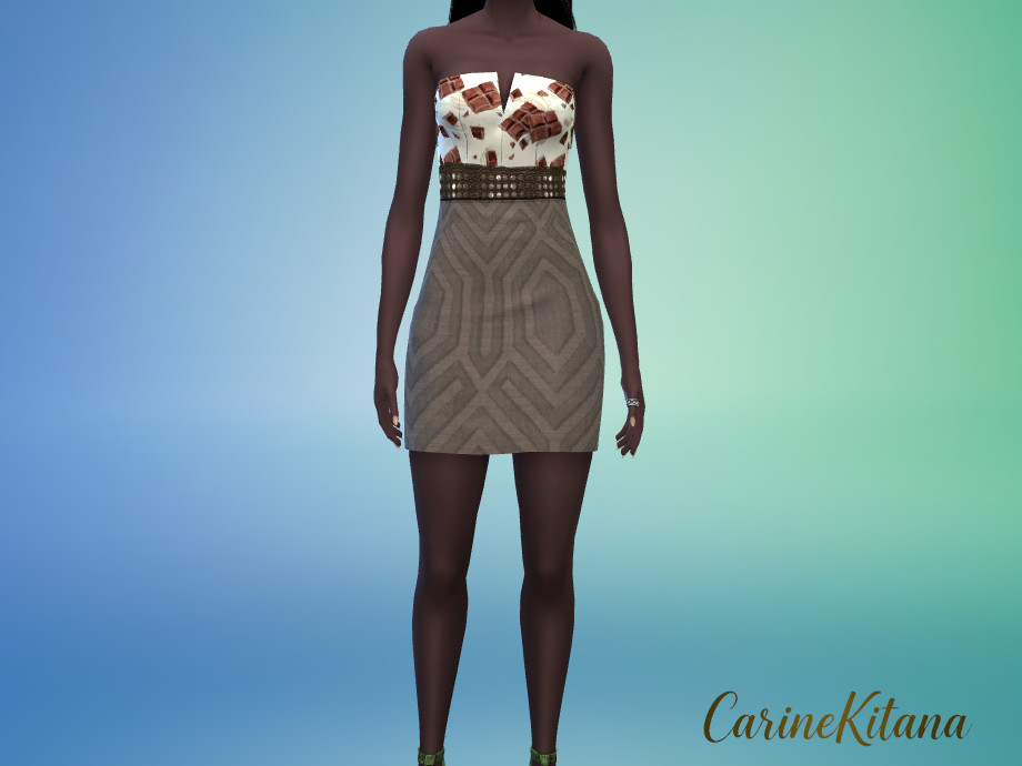 Sims Candy The Sims Resource | Leda Candy-Inspired Dress