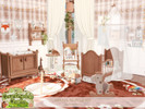 Sims 4 — Diana Nursery by BlusterSims — The Diana Nursery is a charming blend of vintage warmth and playful elegance,