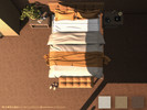 Sims 4 — Velluto Fabric Carpet by Caroll912 — A 3-swatch soft, velvet carpet in brown tones. Suitable for indoor use,