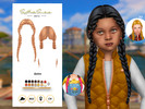 Sims 4 — Quinn Hairstyle for Children Hair SET by sehablasimlish — Hope you like it and enjoy it. Maxis Match