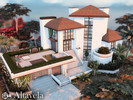 Sims 4 — Altavela l noCC by simZmora — Perched above the coastline, this spacious three-bedroom, two-bathroom villa