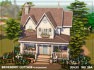 Sims 4 — Brineberry Cottage - NO CC by xogerardine — This little cottage is just so cute and cozy, and I absolutely love