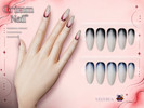 Sims 4 — Grimm Nail by VELYSEA — Fingernail category HQ comatble 35 swatches