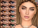 Sims 4 — Shantel Eyes by MagicHand — Beauty eyes for males and females in 16 colors - HQ Compatible.