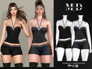 Sims 4 — Sara two-piece set by Mydarling20 — Outfit Information Age Groups: Teens, Young Adults, Adults, Elders