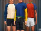 Sims 4 — Nineties Club Collection - SET by cosimetic — The 90s Club mini collection features three tops and three