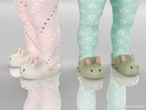 Sims 4 — Infant - Slippers with bunny ears by MysteriousOo — These playful infant clogs feature cute bunny ears, tiny