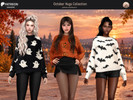 Sims 4 — SET-October Hugs Collection - Patreon by busra-tr — Note: This release was previously shared with my Patreon