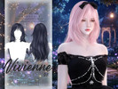 Sims 4 — Vivienne V2 - Hairstyle by VivianDang — - All new meshes