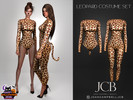 Sims 4 — LEOPARD COSTUME SET by Joan_Campbell_Beauty_ — INCLUDES: