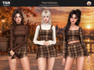 Sims 4 — SET-Plaid Collection by busra-tr — - BD1704