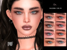 Sims 4 — IMF Jean Eyeshadow by IzzieMcFire — Jean Eyeshadow contains 8 colors in hq texture.