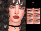 Sims 4 — IMF Myka Eyeliner by IzzieMcFire — Myka Eyeliner contains 6 colors in hq texture.