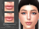 Sims 4 — Mia Lip Preset HQ by Caroll912 — A medium-sized lip preset for female Sims. Preset is suited for Teen-Elders and