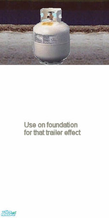 Sims 2 — The Trailer Effect - Propane Tank by dddrake — This is the propane tank used for The Trailer Effect. For use on