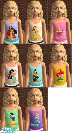 Sims 2 — Disney Princess Collection by acalimero — Something very nice for your kids