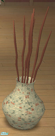 Sims 2 — Tc 63 Malin Vase 3 by H3wwy — Recolour of the Malin living room, using textures provided by Detimgi, for texture