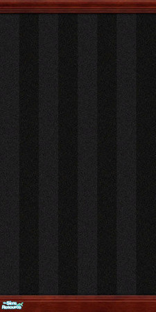 Sims 2 — Striped Wall Black by simmyfan2852 — Part of the Striped Wall Recolor Set