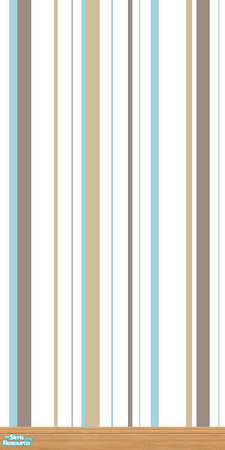 Sims 2 — Dashed Stripe Bedroom - Dashedstripewallstripey by schoenstekind — A nice painted stripey wall for the Dashed