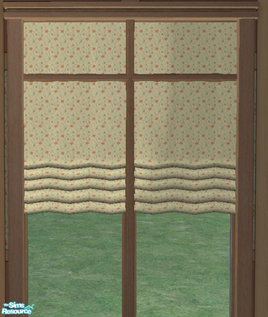 Sims 2 —  TC 63 Malin Curtains 1 by H3wwy — Recolour of the Malin living room, using textures provided by Detimgi, for